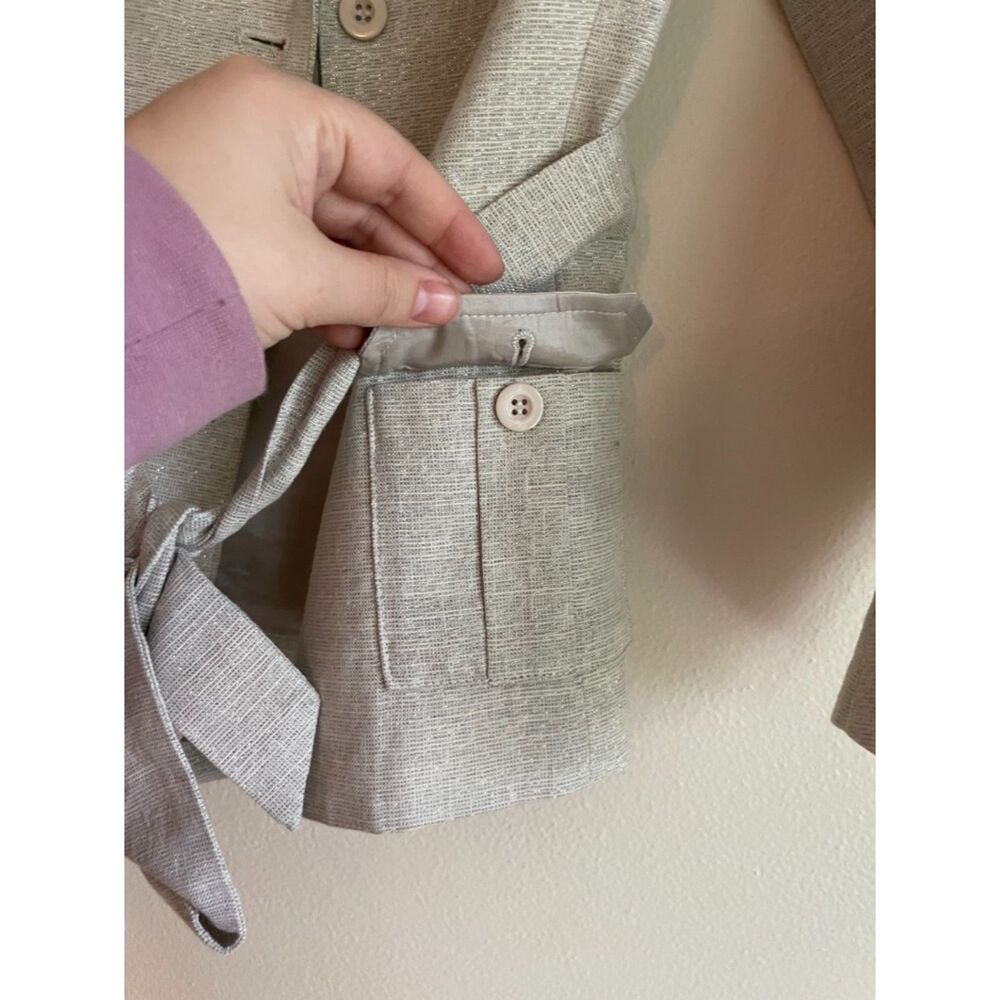 Clements Ribeiro Silver Blazer - Picture 2 of 7